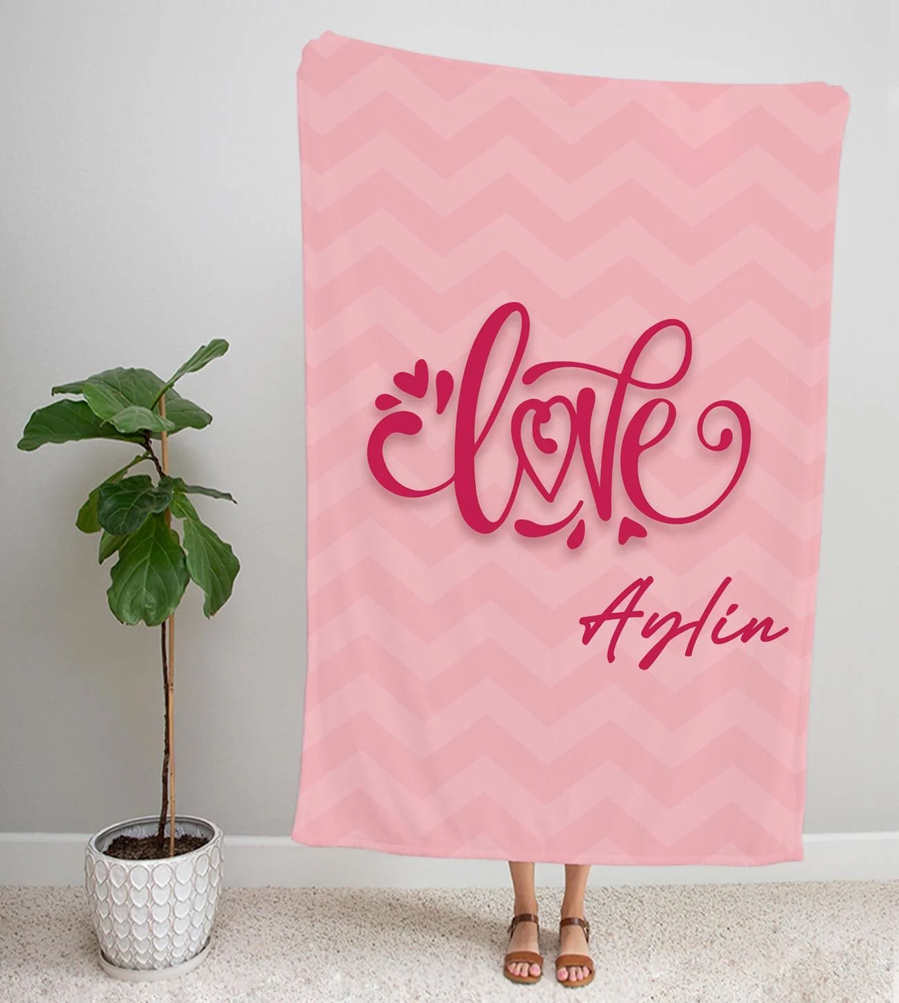 Kişiye Özel Sevgililere Özel Tasarım Battaniye Ve Yastık & Kırlent Seti 106932