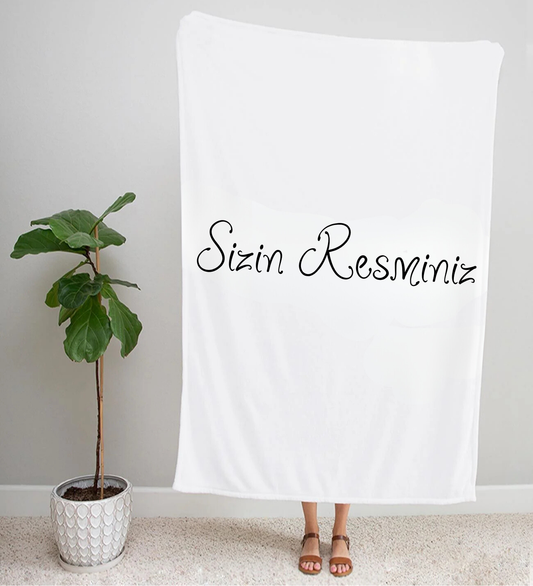 Kişiye Özel İstediğiniz Resim Baskılı Battaniye
