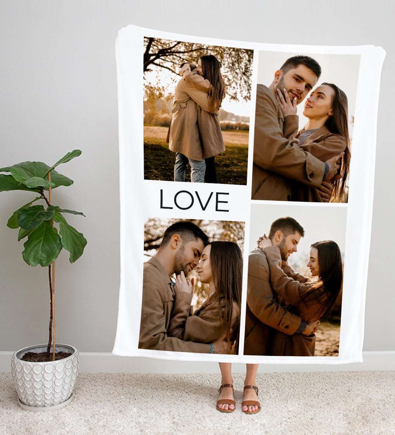 Kişiye Özel Kolaj Battaniye 2